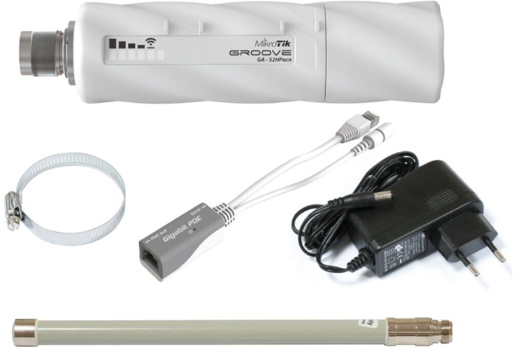 Antena MIKROTIK GrooveA 52 ac opakowanie akcesoria