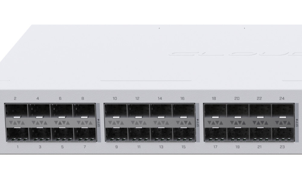 Switch MIKROTIK CRS326-24S+2Q+RM UK Version 27 roznych wejsc
