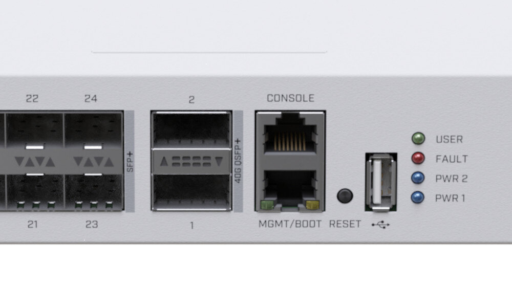 Switch MIKROTIK CRS326-24S+2Q+RM UK Version 2 porty qsfp+