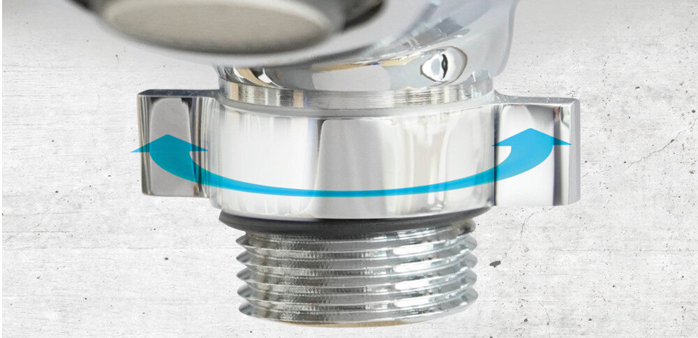 BATERIA WANNOWA NATYNKOWA DEANTE Anemon N10M CHROM przełącznik funkcji redukcja wypływu strumienia niskie ciśnienie