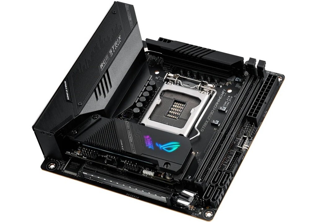 Płyta główna ASUS Rog Strix Z590-I Gaming WiFi - lacznosc z siecia