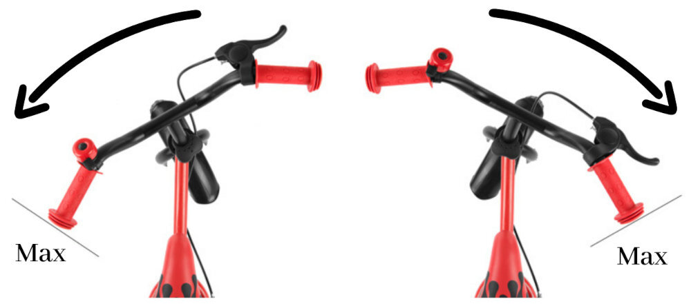 MILLY MALLY Dragon regulowana kierownica