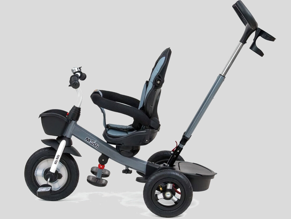 Trojkolowiec MILLY MALLY Movi czerwony stylowy design wyglad prezentacja