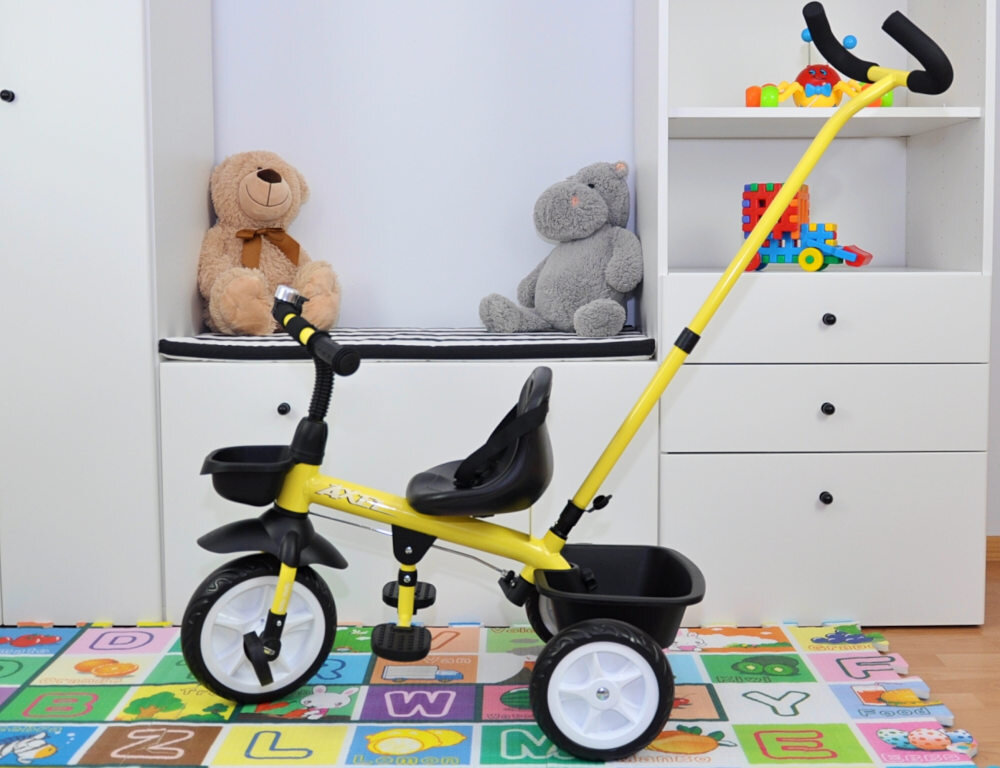 Trojkolowiec MILLY MALLY Axel Czerwony funkcje rozwojowe