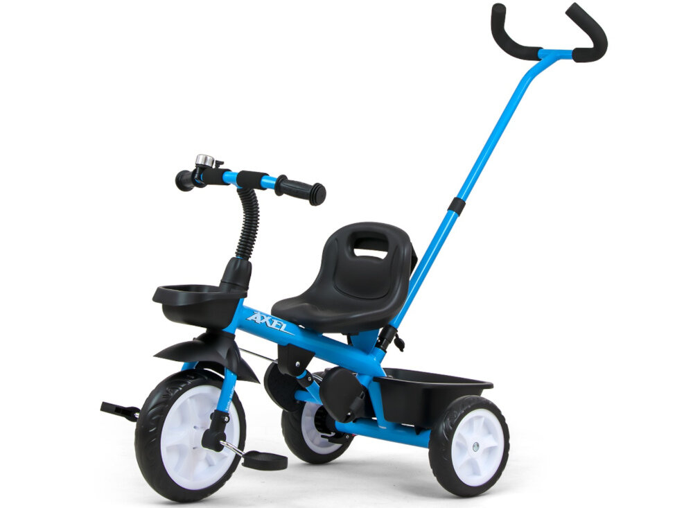 Trojkolowiec MILLY MALLY Axel Niebieski stylowy design wyglad prezentacja