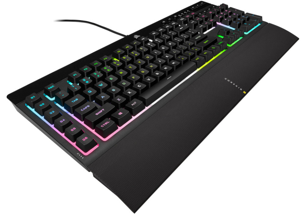 Klawiatura CORSAIR K55 RGB Pro XT gaming oświetlenie zwinność szybkość