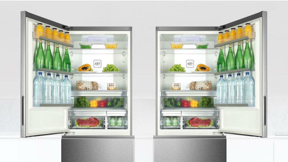 HAIER-HLE-172 lodówka zamrażarka drzwi dwustronne