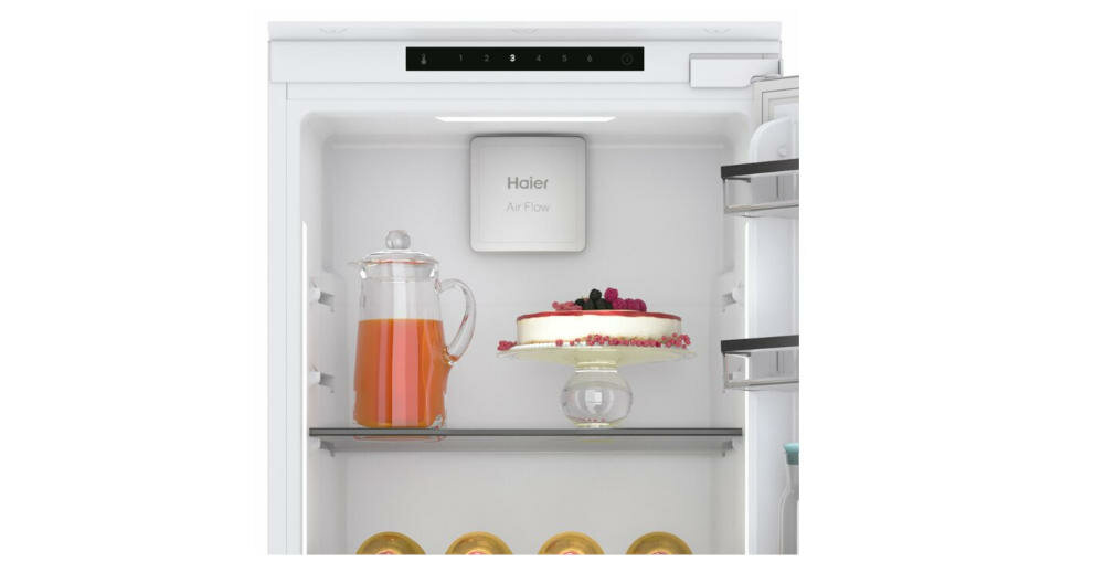 HAIER-HLE-172 lodówka air flow system kontroli wygoda sterowanie temperatura delikatne chłodzenie