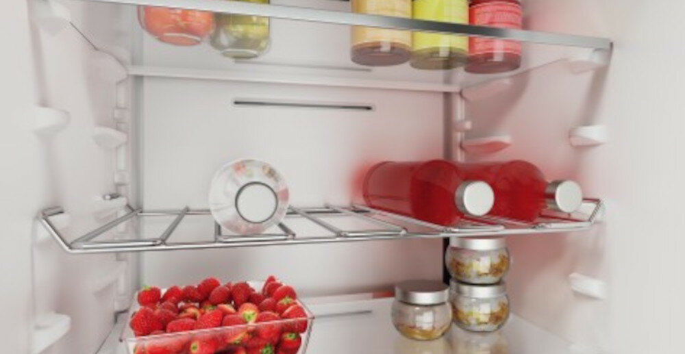 Lodówka HOTPOINT HAC20 T323 stojak na butelki