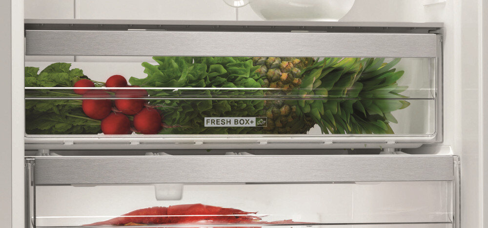 LODÓWKA WHIRLPOOL WB70E 973 X szuflada Fresh Box komora owoce warzywa optymalne warunki