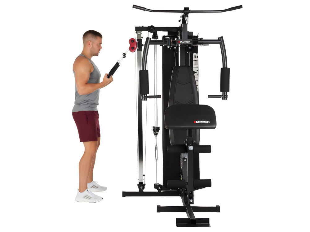 Atlas HAMMER Ferrum TX2 2 stanowiska do treningu stacja glowna stacja liniowa dla osob o wzroscie do 188 cm wadze do 120 kg