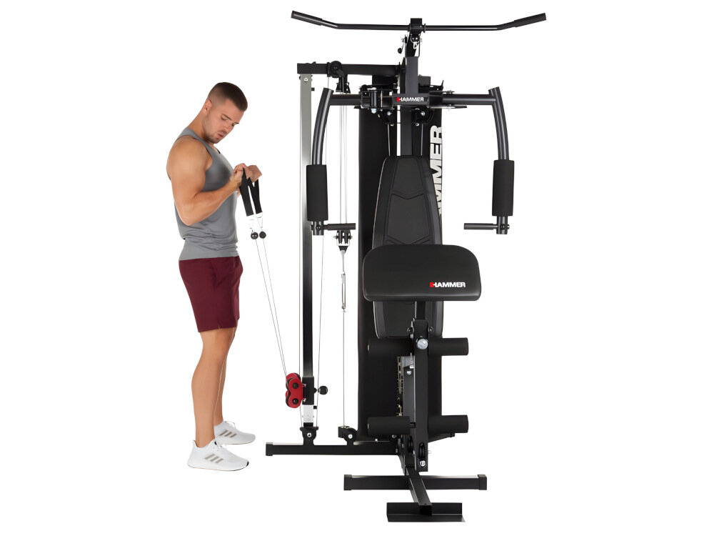 Atlas HAMMER Ferrum TX2 lozyska kulkowe plynny ruch stalowe linki pokryte tworzywem sztucznym