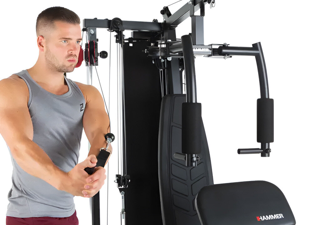 Atlas HAMMER Ferrum TX3 boczna stacja liniowa regulacja wysokosci uchwyty linki