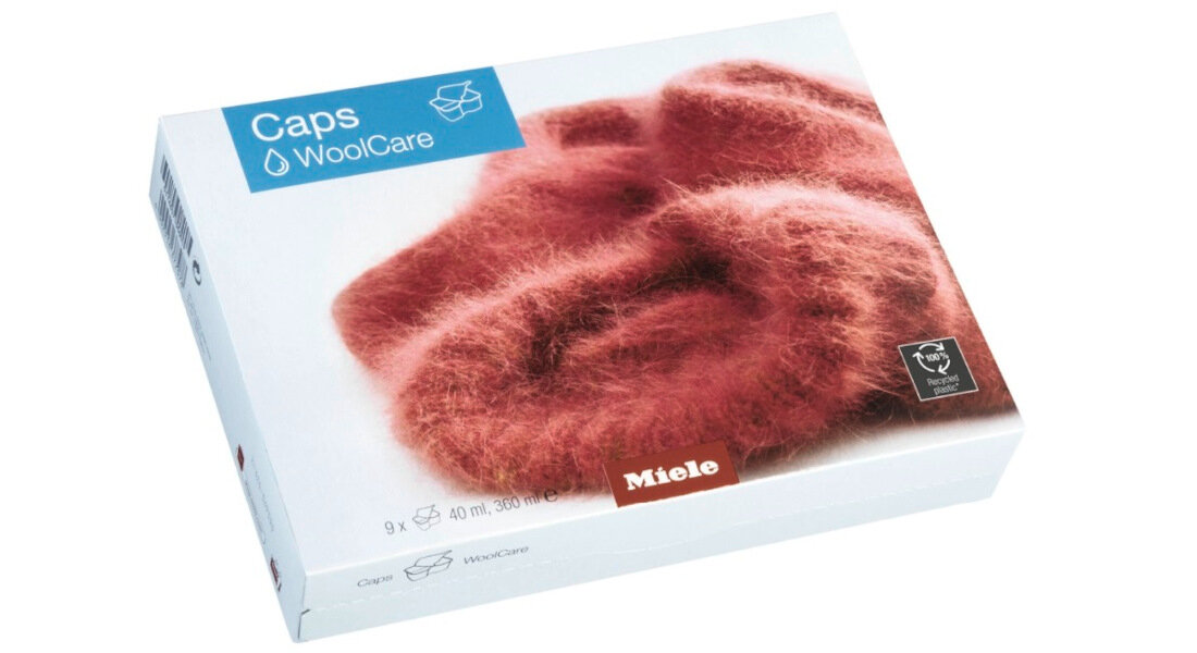 Kapsulki do prania MIELE Caps WoolCare WA CWC 0902 L 9 szt. uzytkowanie 9 kapsulek na 9 pran latwe dozowanie