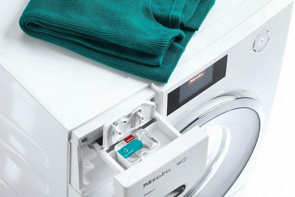 Kapsulki do prania MIELE Caps CottonRepair WA CCR 0301 L 3 szt. miekkie i przyjemne w dotyku tkaniny atrakcyjna cena rezultaty ubrania jasniejsze kolory ozywione i odswiezone