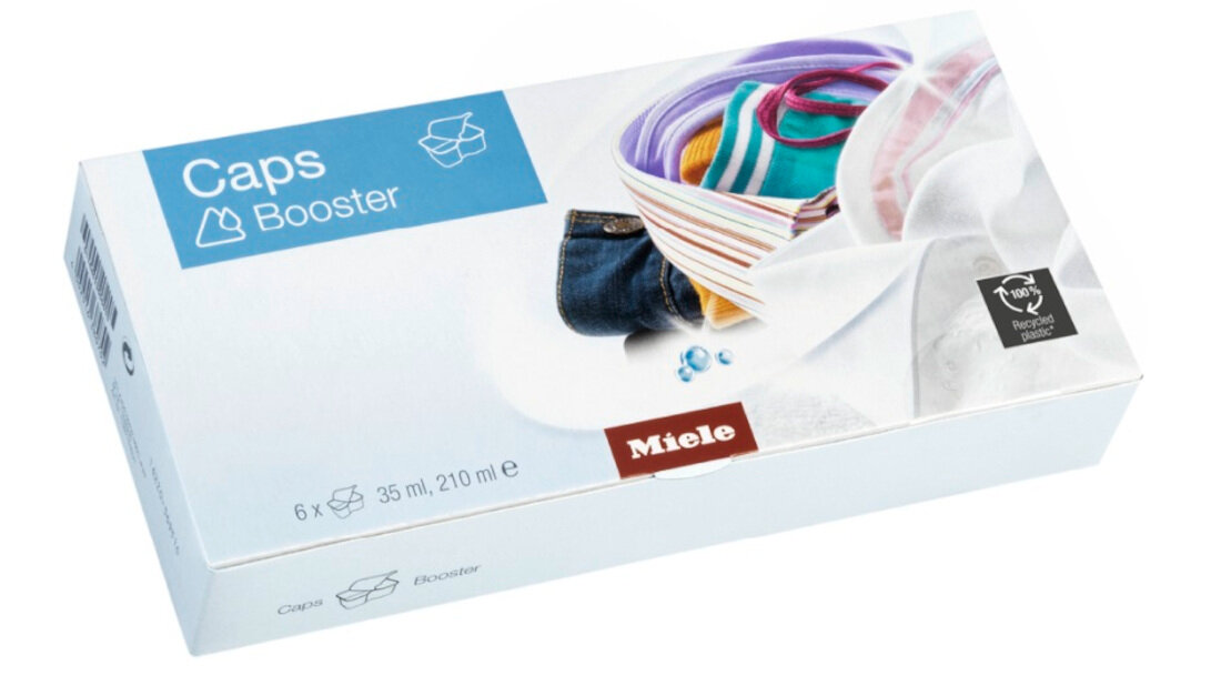 Kapsulki do prania MIELE Caps Booster WA CBO 0602 L 6 szt. delikatny i calkowicie bezpieczny produkt glebokie oczyszczenie