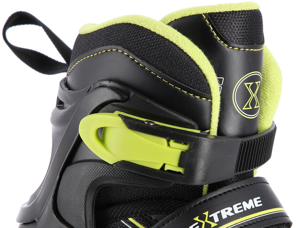 Łyżworolki NILS EXTREME NH18191 2w1 (rozmiar 29-33) skóra systetyczna belvet siatka mesh pianka regulacja rozmiaru