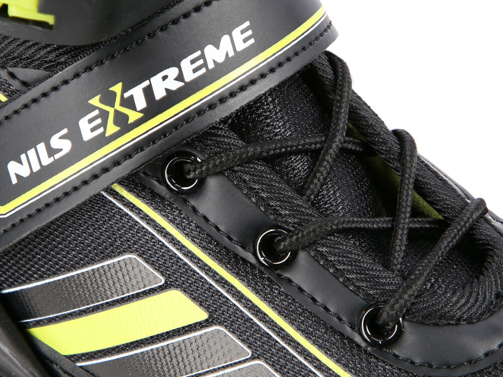 Łyżworolki NILS EXTREME NH18191 2w1 (rozmiar 29-33) klamra dwusekcyjna rzep sznurowadła hamulec