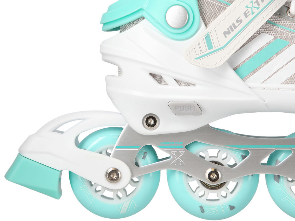 Łyżworolki NILS EXTREME NH18191 2w1 (rozmiar 39-43) abec7 przyczepność miekkie koła