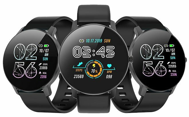 Smartwatch BEMI Ari sport ekran puls tętno ćwiczenia kalorie