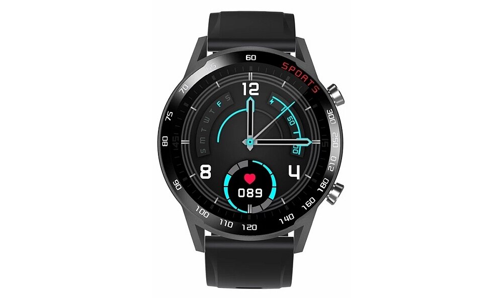 Smartwatch BEMI Rider ekran bateria pulsometr zdrowie sen czujnik monitoring pasek łączność