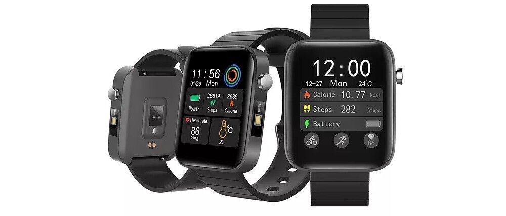 Smartwatch BEMI CID obudowa pasek ekran czujniki sport monitoring bateria pamięć