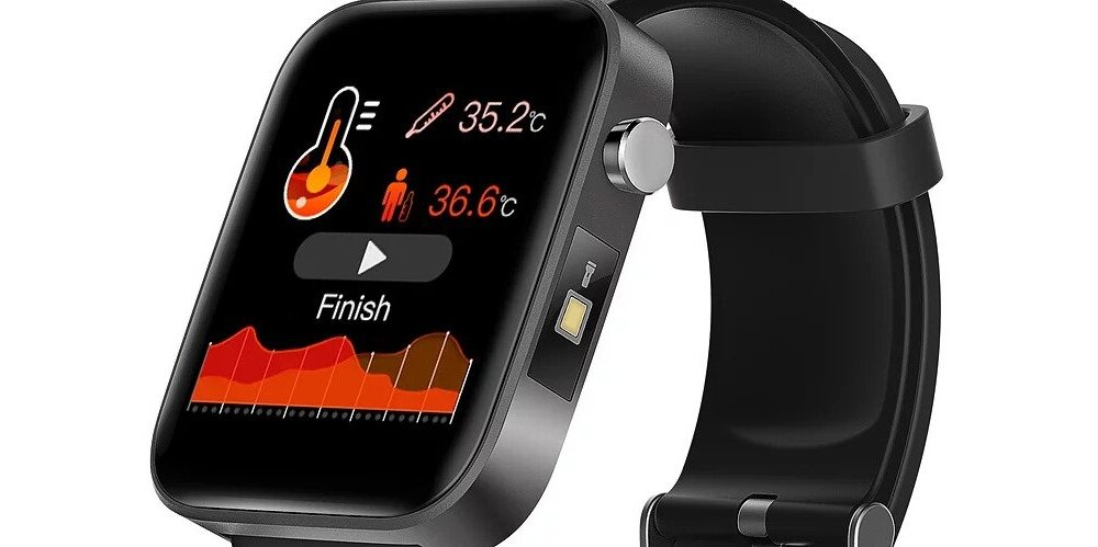 Smartwatch BEMI CID obudowa pasek ekran czujniki sport monitoring bateria pamięć