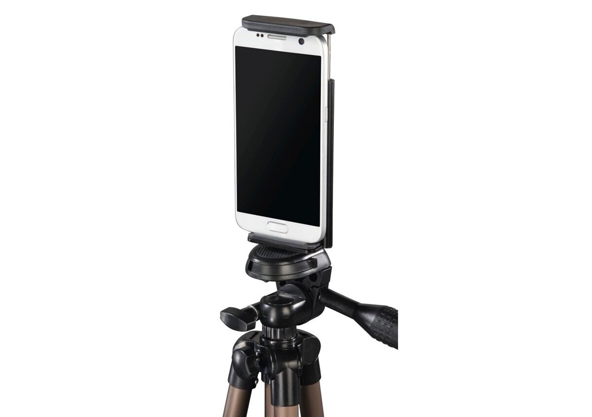 3-kierunkowa głowica, zintegrowana poziomnica, idealne ustawienie, statyw Hama Tripod 106 3D