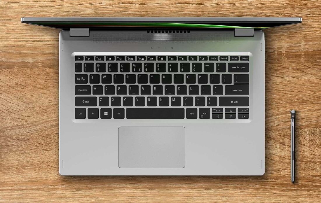 Laptop ACER Spin 1 - dysk SSD