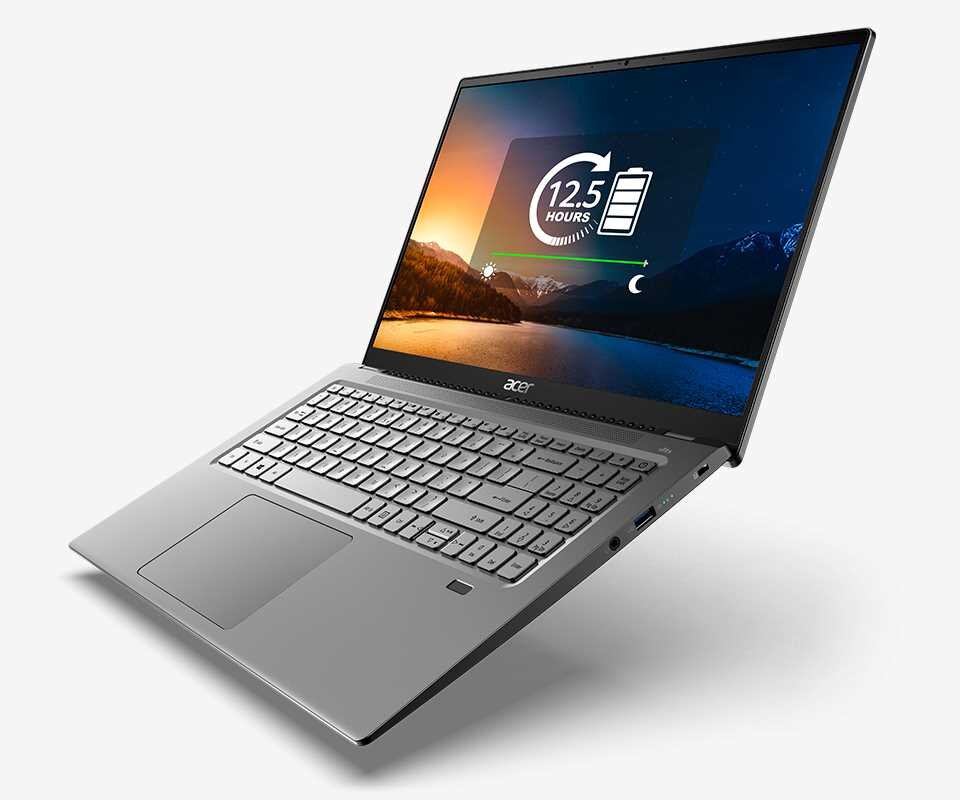 Laptop ACER Swift 3 - Wytrzymała bateria