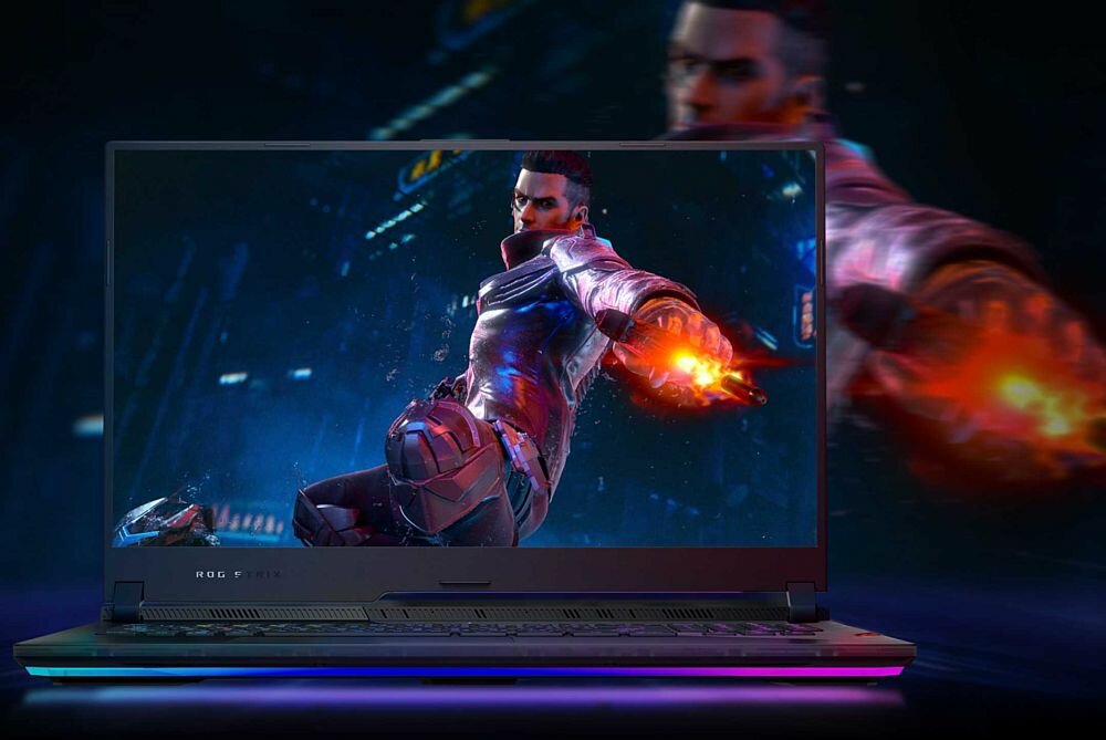 Laptop ASUS Rog Strix Scar 17 - Częstotliwość odświeżania 300 Hz 