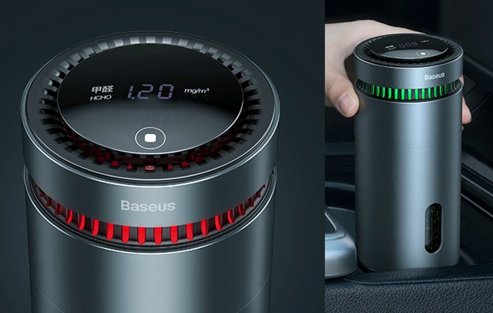 Odświeżacz samochodowy BASEUS ACJHQ01-01 czujnik sensor klasa trwałość wysoka jakość materiał