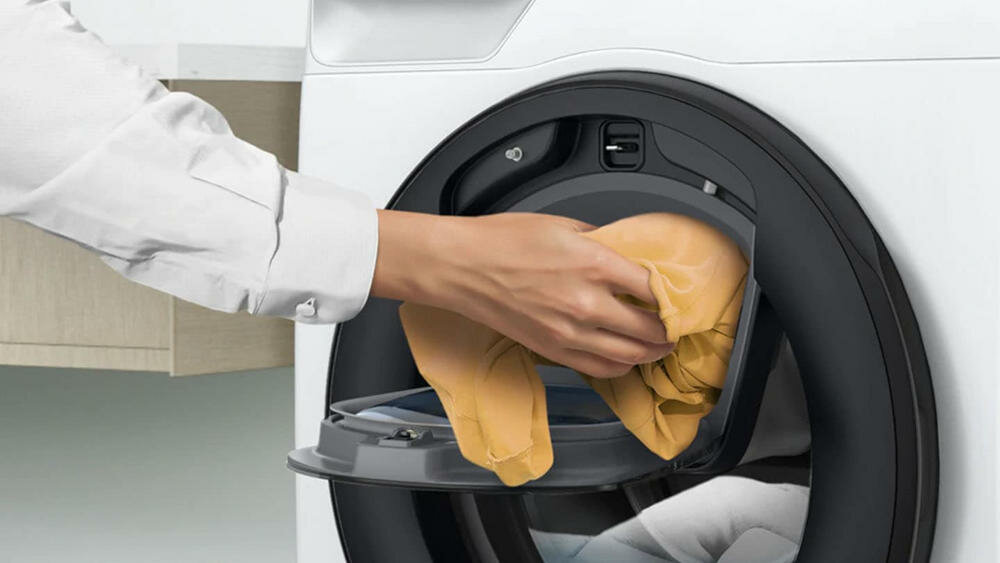 SAMSUNG-WW80T954ASE pralka addwash dodatkowe drzwi pranie