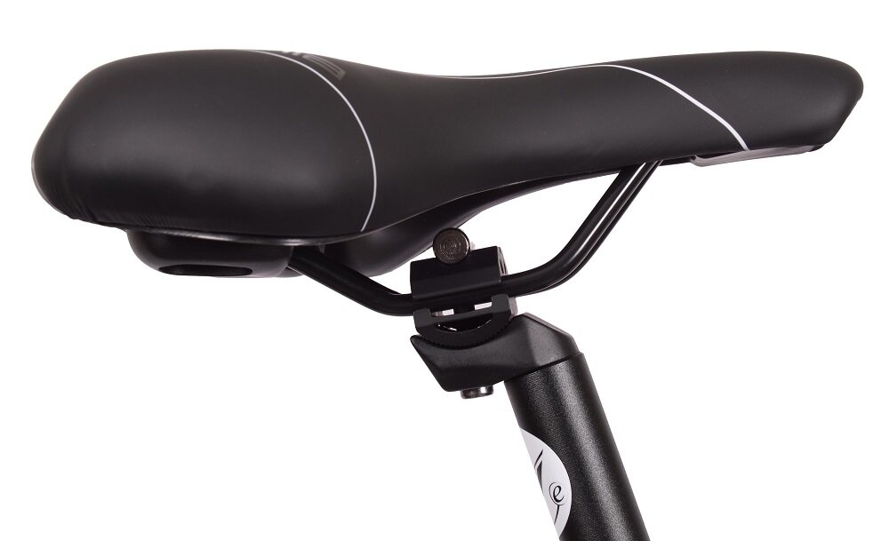 Rower elektryczny MBM E808 Oberon M20 28 cali męski Czarny sztyca LEE CHI komfort z aluminium