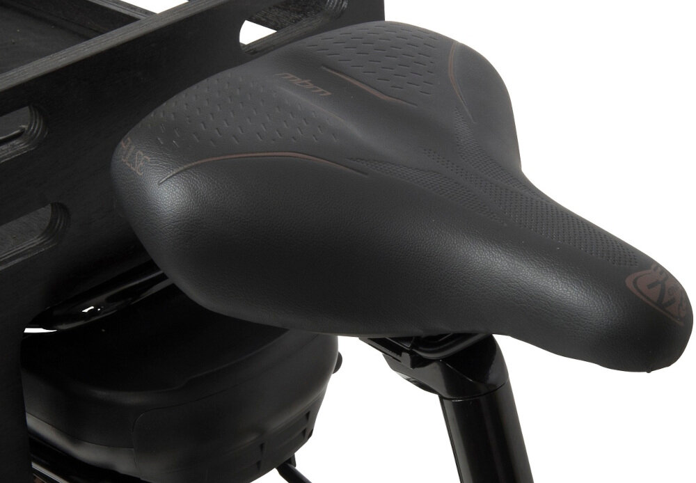 Rower elektryczny MBM Pulse D17 26 cali damski Czarny sztyca LEE CHI komfort z aluminium siodełko SELLE BASSANO