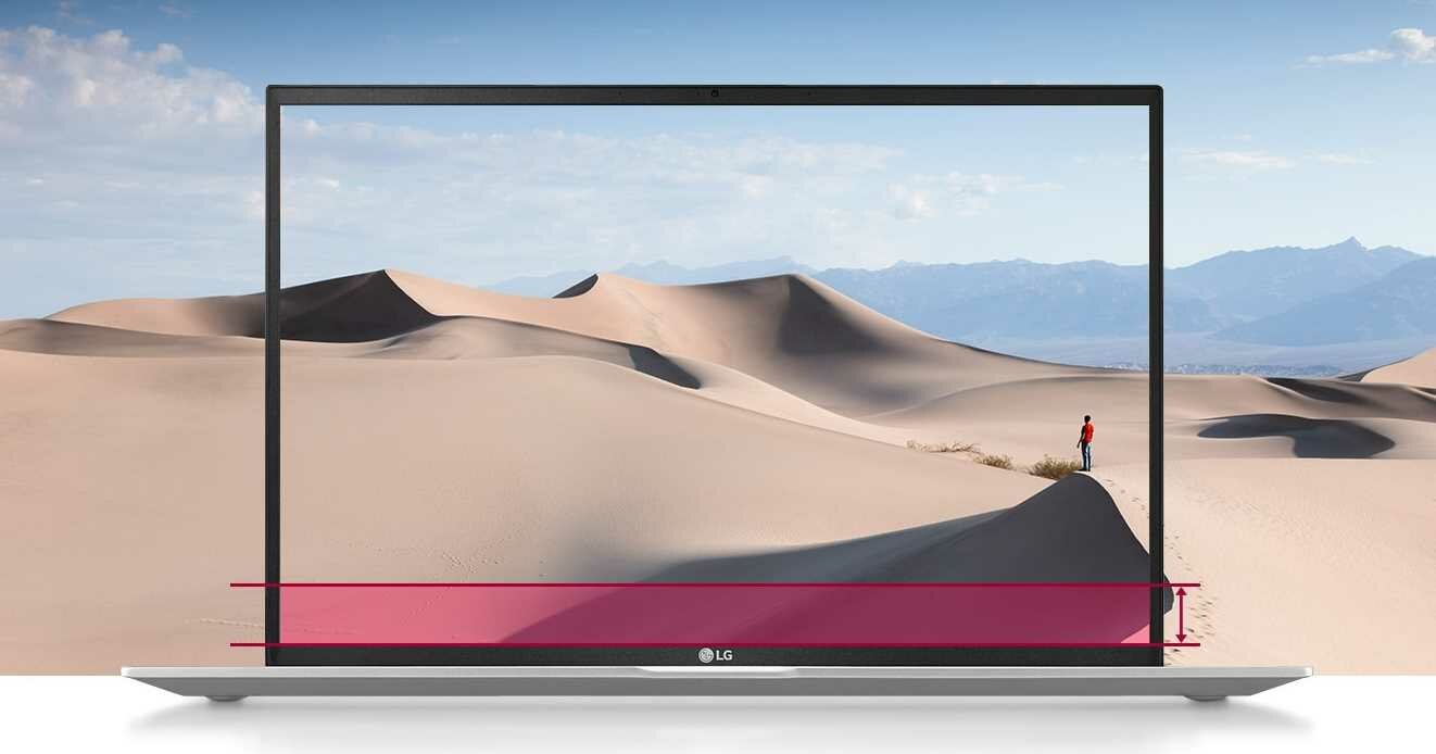 Laptop LG Gram 2021 17Z90P - 17-calowy ekran