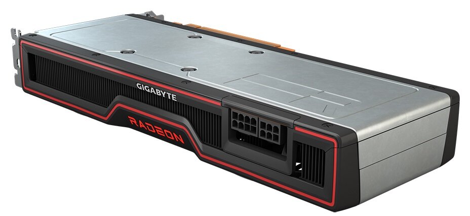 Karta graficzna Gigabyte Radeon RX 6700 XT - złącza i przepustowośc PCI Express HDMI DisplayPort