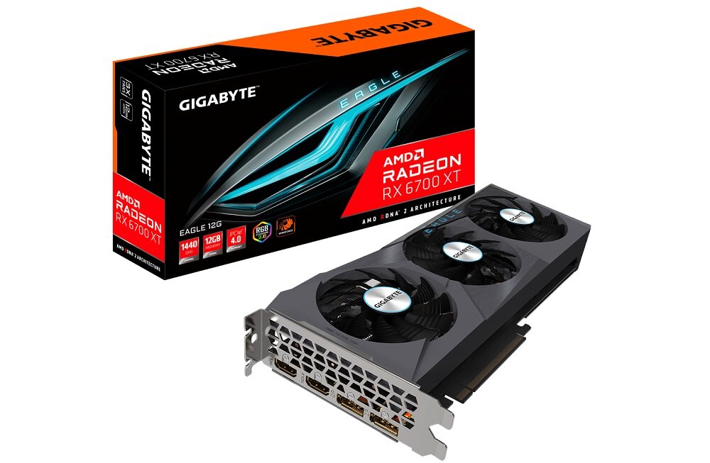 Karta graficzna Gigabyte Radeon RX 6700 XT Eagle - Nowoczesne technologie Radeon Ant-Lag FidelityFX HDR