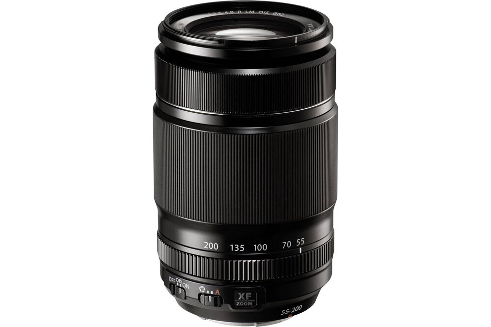 Obiektyw FUJIFILM XF 55-200 mm f-3.5-4.8 R LM OIS optyka soczewki af autofocus przysłona ogniskowa bagnet montaż