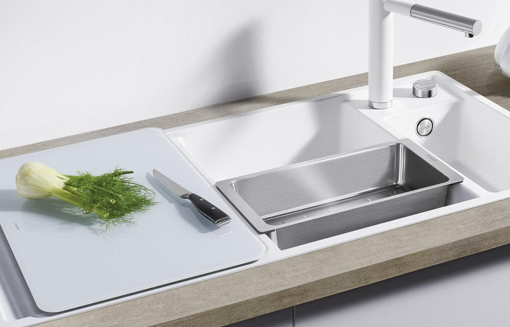 BLANCO funkcjonalność komora komfort użytkowanie zarysowania szok termiczny wysokie temperatury zarysowania zarysowania przebarwienia