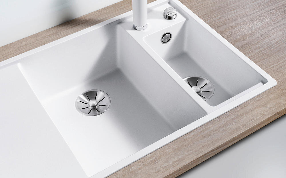 BLANCO zlewozmywak przestrzeń funkcjonalność szyny