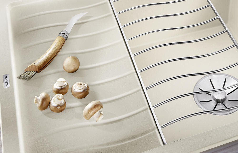 BLANCO zlewozmywak wbudowany montaż blat kuchenny otwór silgranit granit łatwe czyszczenie kamień