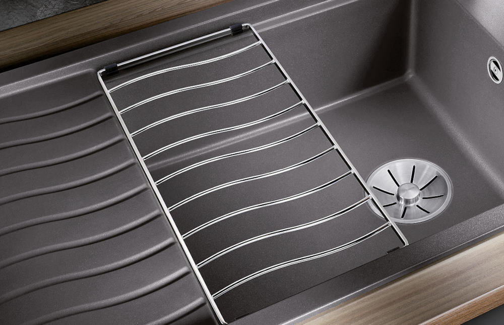 BLANCO zlewozmywak przestrzeń funkcjonalność szyny