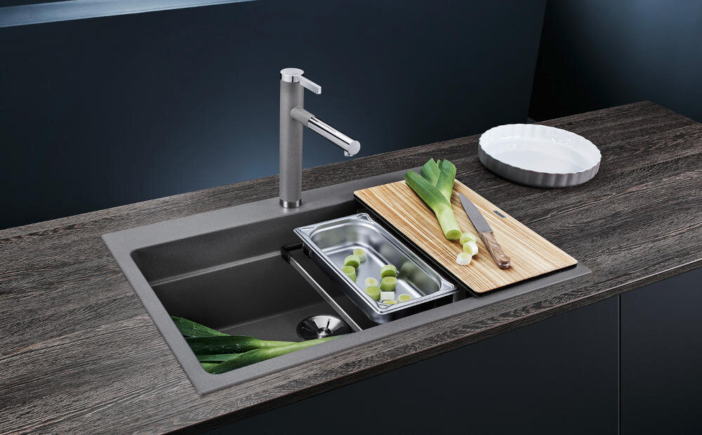 BLANCO funkcjonalność komora komfort użytkowanie zarysowania szok termiczny wysokie temperatury zarysowania zarysowania przebarwienia