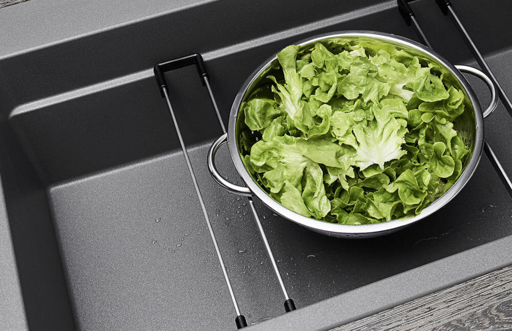 BLANCO Etagon 8 525181 zlewozmywak wbudowany montaż blat kuchenny otwór silgranit granit łatwe czyszczenie kamień