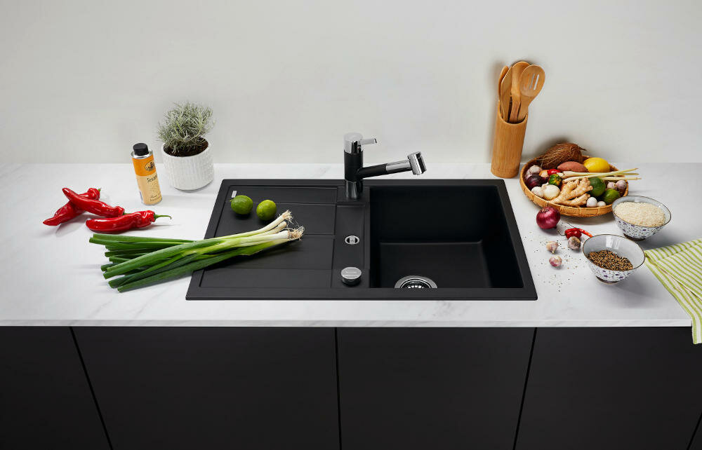 BLANCO Metra 45 S 525914 odporność uderzenia wysoka temperatura zarysowania promieniowanie uv