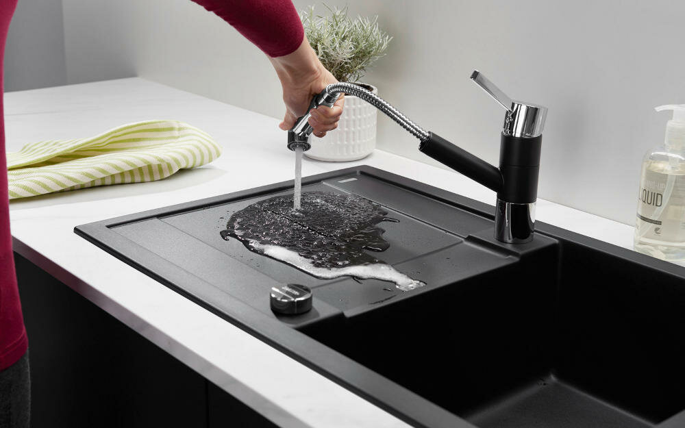 BLANCO Metra 45 S 525914 silgranit granit właściwości łatwe czyszczenie wytrzymałość odporność kamień