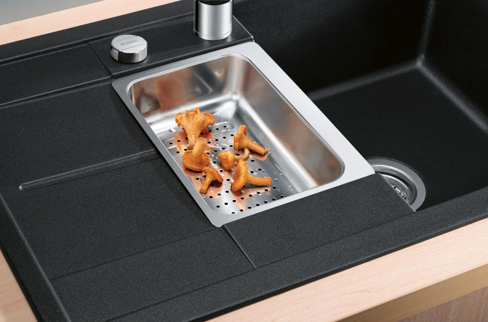 BLANCO zlewozmywak przestrzeń funkcjonalność tacka wielofunkcyjna stal nierdzewna