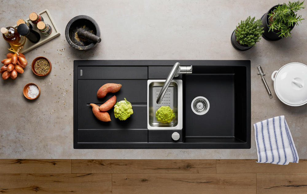 BLANCO funkcjonalność komora komfort użytkowanie zarysowania szok termiczny wysokie temperatury zarysowania zarysowania przebarwienia