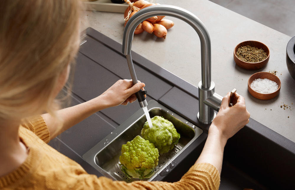 BLANCO zlewozmywak przestrzeń funkcjonalność tacka wielofunkcyjna stal nierdzewna